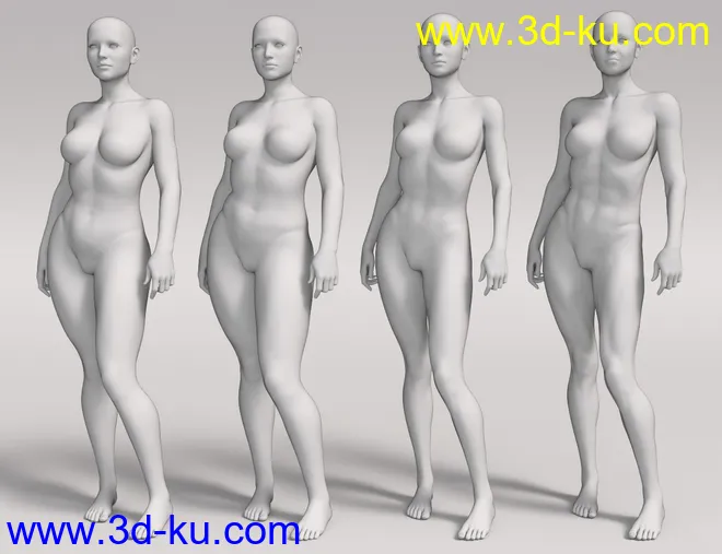 Mesmerizing Faces & Bodies for Genesis 8 Female模型的图片11