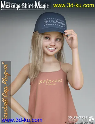3D打印模型Message-Shirt-Magic Bundle for Genesis 8 Female(s)的图片