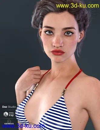 3D打印模型Meyke for Genesis 3 and 8 Female的图片