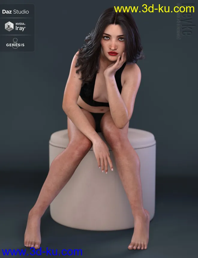 Meyke for Genesis 3 and 8 Female模型的图片8