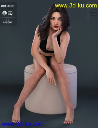 3D打印模型Meyke for Genesis 3 and 8 Female的图片