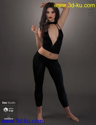 3D打印模型Meyke for Genesis 3 and 8 Female的图片