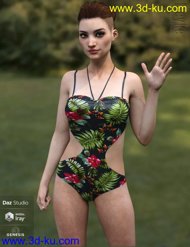 Meyke for Genesis 3 and 8 Female模型的图片13
