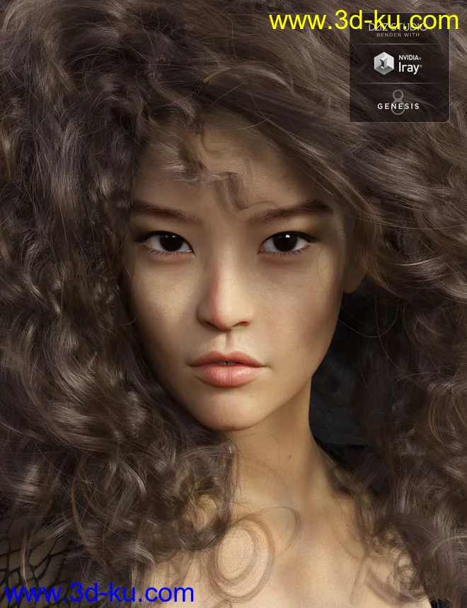 Mila HD for Genesis 8 Female模型的图片1