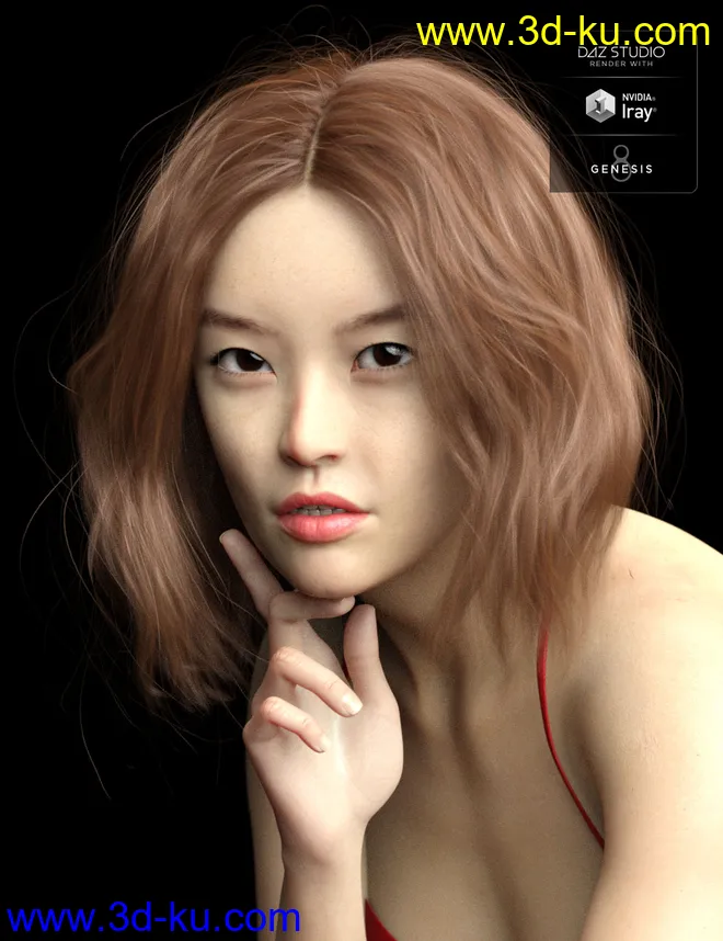Mila HD for Genesis 8 Female模型的图片3