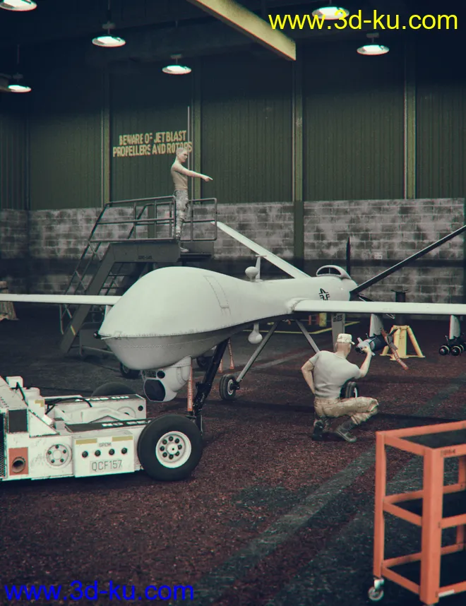 Military Drone模型的图片1