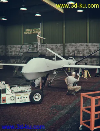 3D打印模型Military Drone的图片