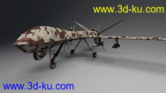 3D打印模型Military Drone的图片