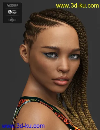 3D打印模型Mirlande HD for Genesis 8 Female的图片