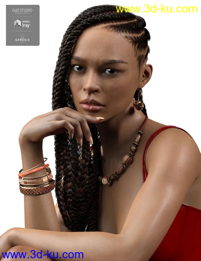 Mirlande HD for Genesis 8 Female模型的图片2
