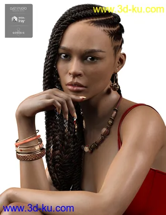 3D打印模型Mirlande HD for Genesis 8 Female的图片