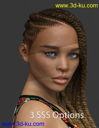 3D打印模型Mirlande HD for Genesis 8 Female的图片