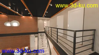 3D打印模型Modern Rustic House的图片