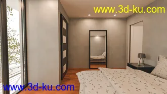 Modern Rustic House模型的图片13