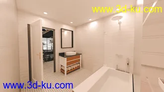 3D打印模型Modern Rustic House的图片