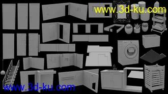 3D打印模型Modern Rustic House的图片