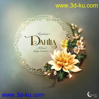 3D打印模型Moonbeam's Dahlia的图片