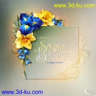 3D打印模型Moonbeam's Spring Bouquet的图片