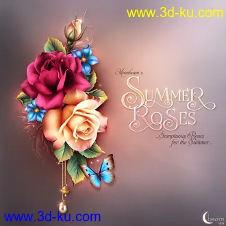 3D打印模型Moonbeam's Summer Roses的图片