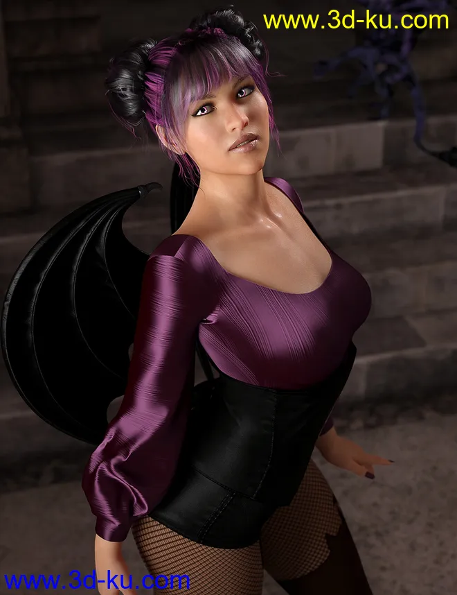 More Captivating HD Faces and Bodies for Genesis 8 Female模型的图片3