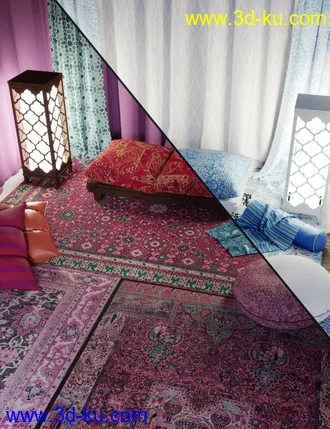 3D打印模型Moroccan Tent的图片