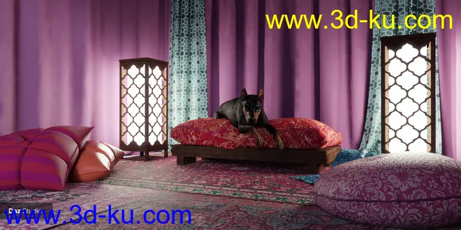Moroccan Tent模型的图片6