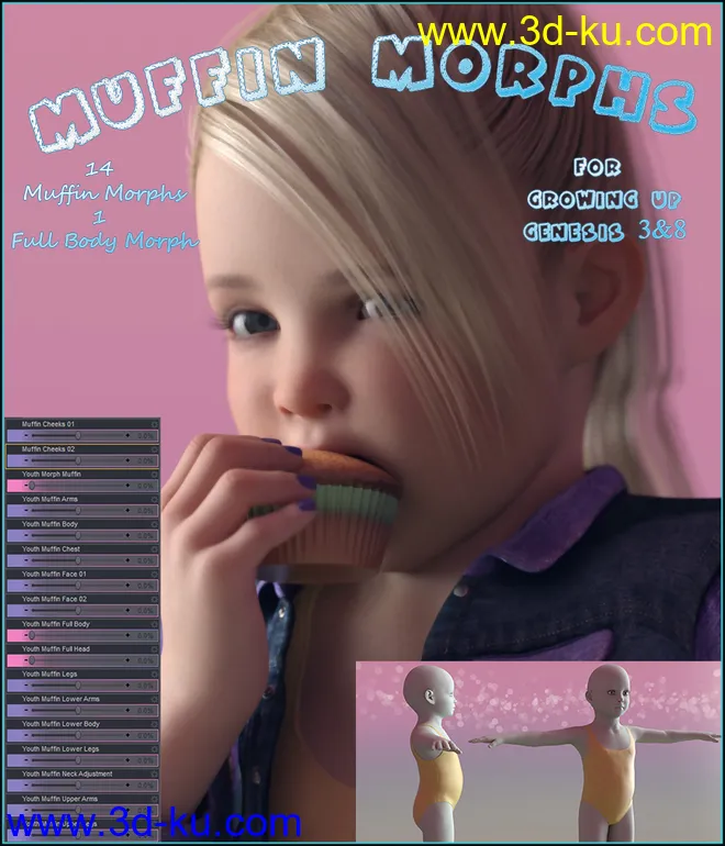 Muffin Morphs for Growing Up模型的图片1