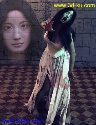 3D打印模型Murakashi for Genesis 3 & 8 Female的图片