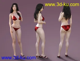3D打印模型Murakashi for Genesis 3 & 8 Female的图片