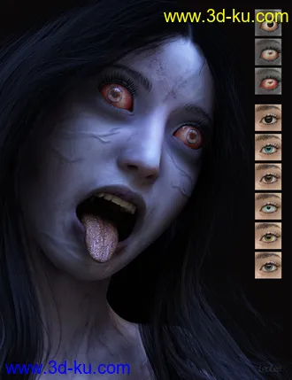 3D打印模型Murakashi for Genesis 3 & 8 Female的图片