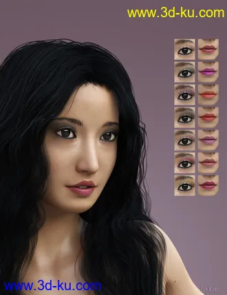 3D打印模型Murakashi for Genesis 3 & 8 Female的图片
