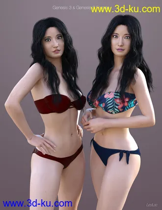 3D打印模型Murakashi for Genesis 3 & 8 Female的图片