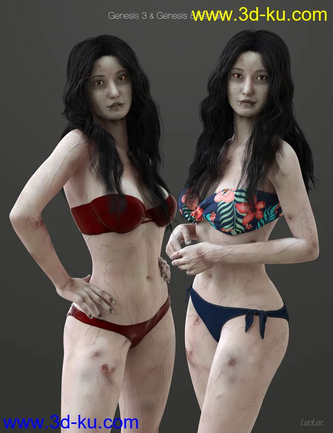 Murakashi for Genesis 3 & 8 Female模型的图片8