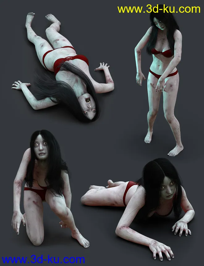 Murakashi Poses for Genesis 3 & 8 Female模型的图片2