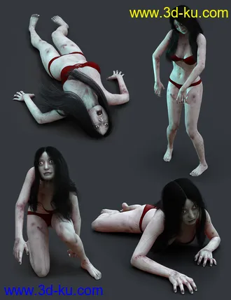 3D打印模型Murakashi Poses for Genesis 3 & 8 Female的图片