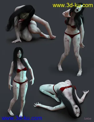 3D打印模型Murakashi Poses for Genesis 3 & 8 Female的图片