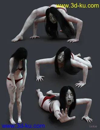 3D打印模型Murakashi Poses for Genesis 3 & 8 Female的图片