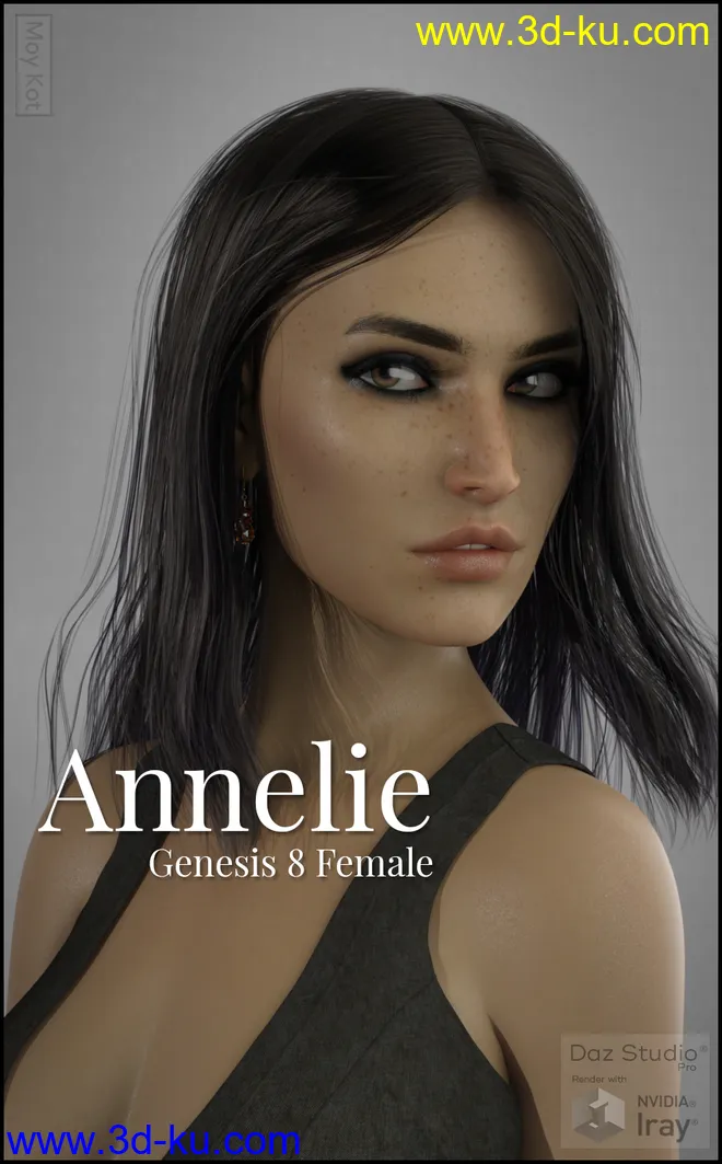 MYKT Annelie for Genesis 8 Female模型的图片1