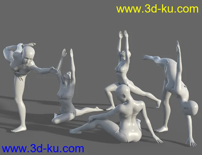 Namaste Poses for the Genesis 8 Female(s)模型的图片4