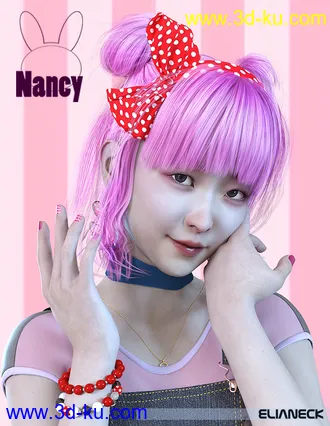 3D打印模型Nancy for Genesis 8 Female的图片