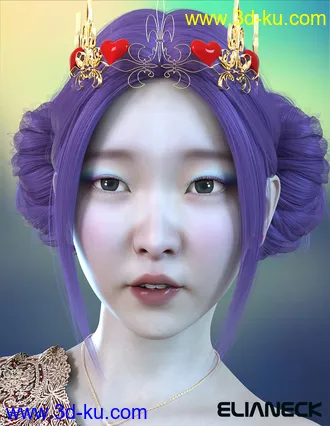 Nancy for Genesis 8 Female模型的图片3