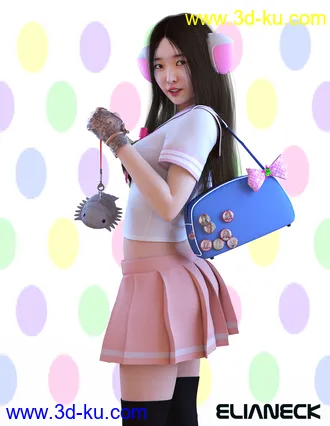 3D打印模型Nancy for Genesis 8 Female的图片