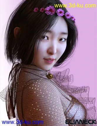 3D打印模型Nancy for Genesis 8 Female的图片