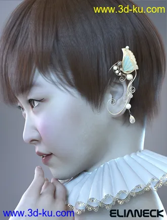 3D打印模型Nancy for Genesis 8 Female的图片