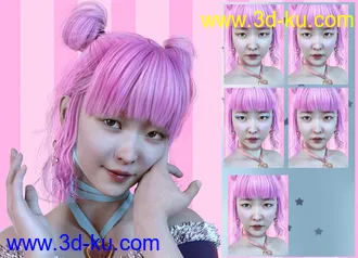 3D打印模型Nancy for Genesis 8 Female的图片
