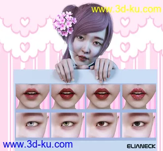 3D打印模型Nancy for Genesis 8 Female的图片