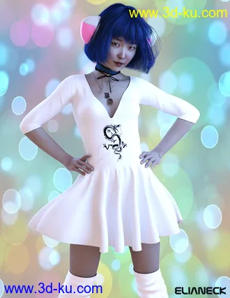 3D打印模型Nancy for Genesis 8 Female的图片