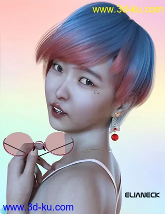 3D打印模型Nancy for Genesis 8 Female的图片