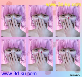 3D打印模型Nancy for Genesis 8 Female的图片
