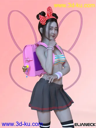 3D打印模型Nancy for Genesis 8 Female的图片